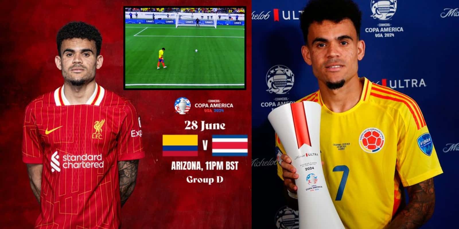 Foto: Copa América Twitter / Liverpool Twitter