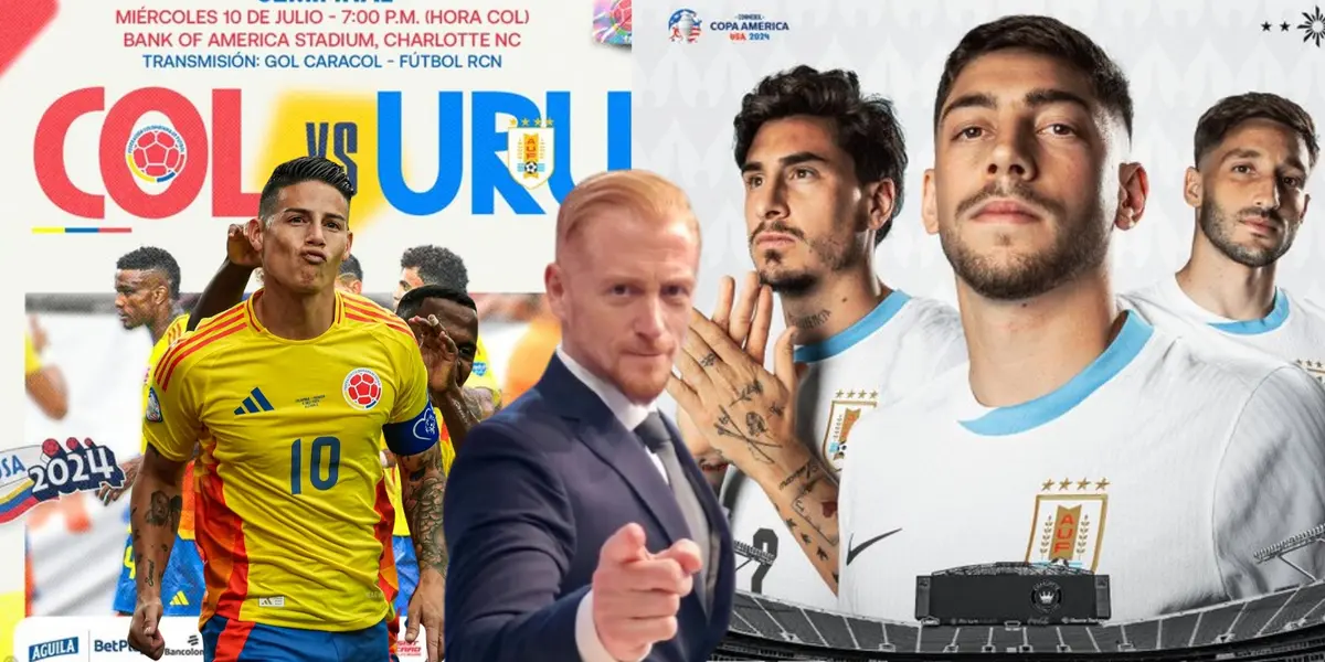 Foto: FCF Twitter / Martín Liberman Twitter / Selección Uruguay Twitter