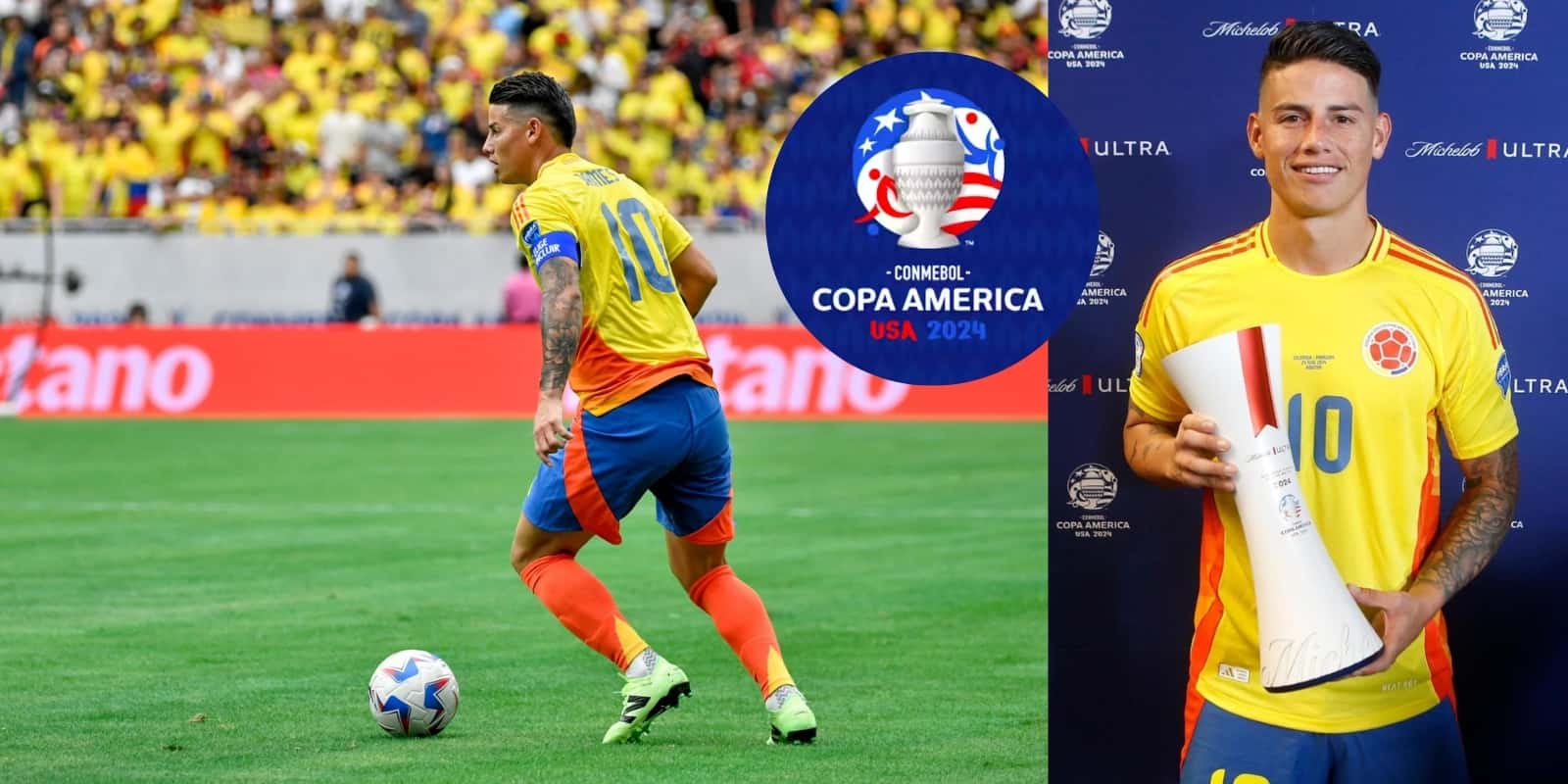 Foto: James Rodríguez Instagram / James Rodríguez Twitter