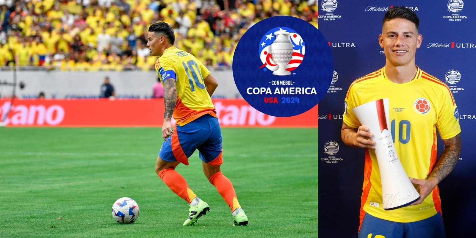 Foto: James Rodríguez Instagram / James Rodríguez Twitter