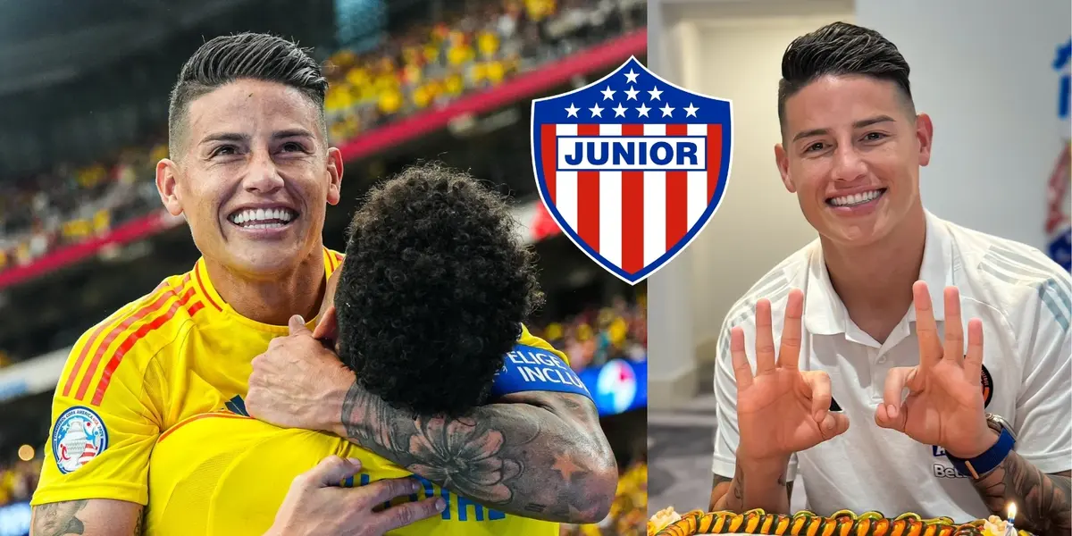 Foto: James Rodríguez Twitter