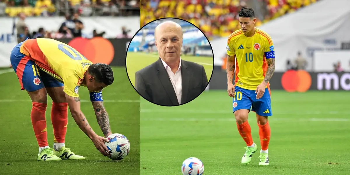 Foto: James Rodríguez Twitter / Carlos Antonio Vélez Página Web