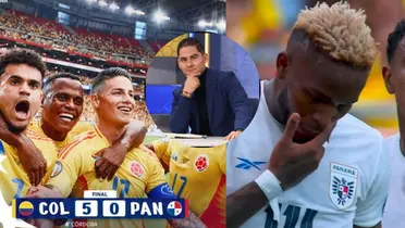 Foto: José Miguel Domínguez Twitter / Pablo Giralt Twitter / Captura de Pantalla Gol Caracol