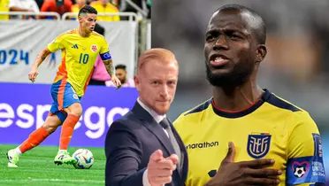 Foto: La República EC / James Rodríguez Twitter / Martín Liberman Twitter