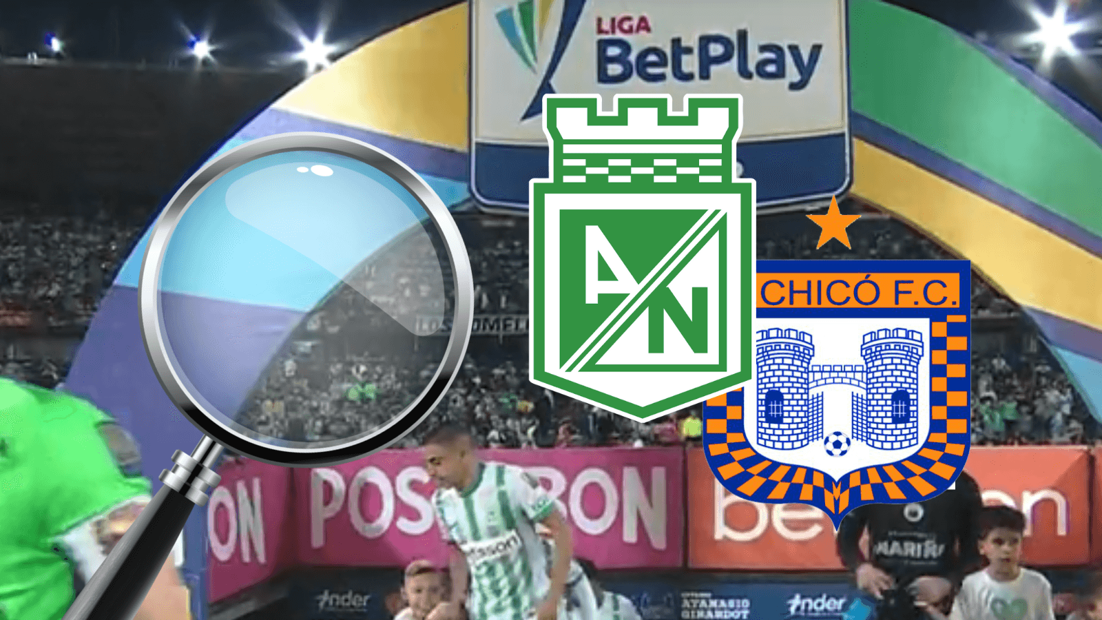 (FOTO) Lamentable: Nacional y Deportivo Pasto juegan en un auténtico potrero. Así luce el Atanasio. Foto: Captura de Win Sports y Escudoteca