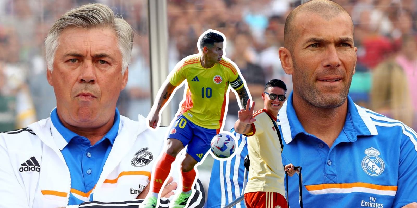 Foto: Managing Madrid / James Rodríguez Twitter