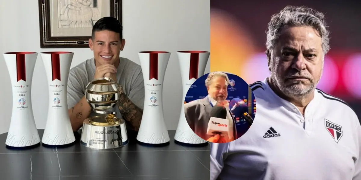 Foto: Marketing Registrado / James Rodríguez Twitter / Captura Toque Sports Twitter