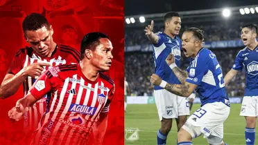 Foto: Millonarios FC Twitter / Junior FC Twitter