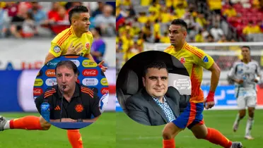 Foto: Rafael Santos Borré Instagram / Capsulas de Carreño / Captura de pantalla Win Sports YouTube