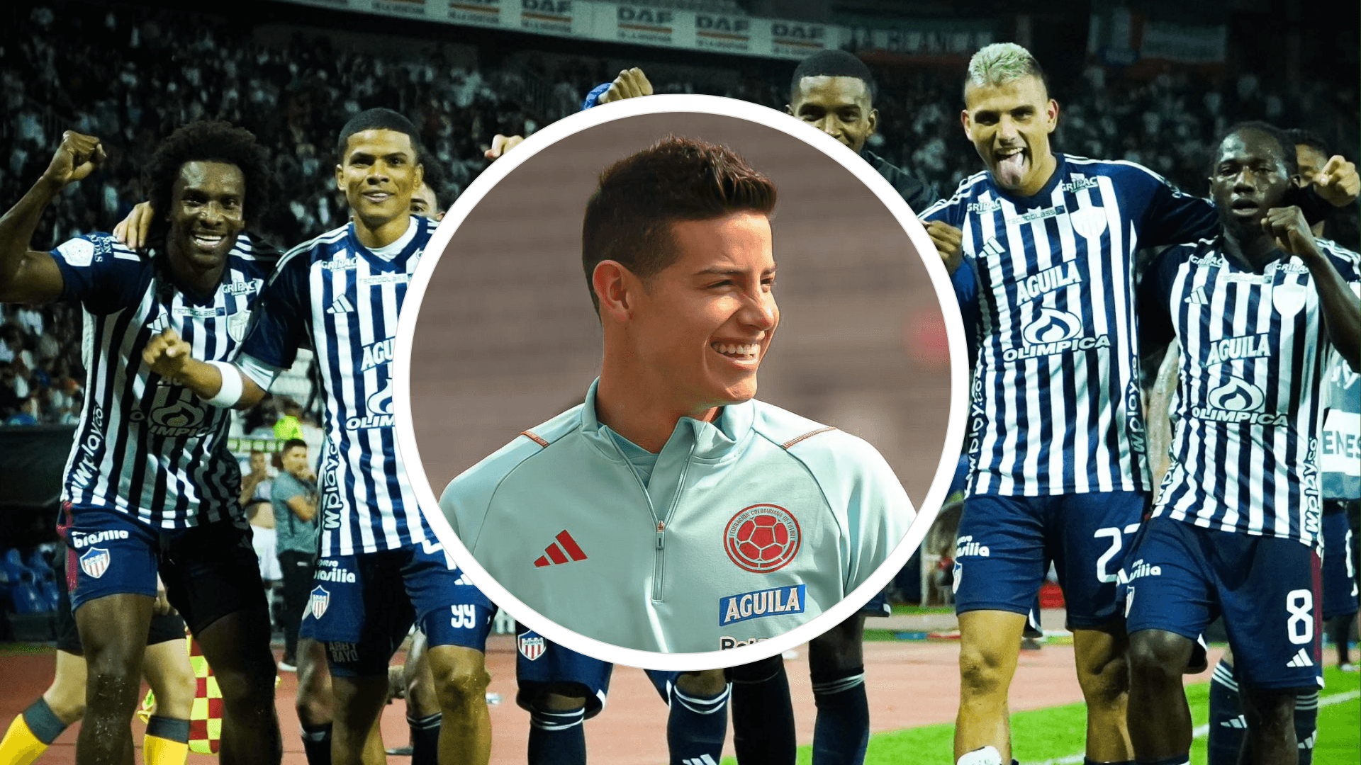 Foto: redes de James y Junior.