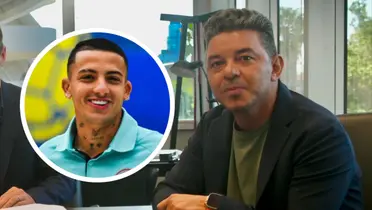 Foto: redes de la FCF y de River Plate.