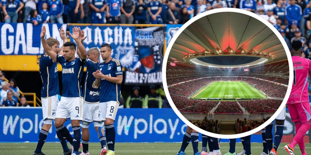 Foto: redes de Millonarios y Atlético de Madrid.