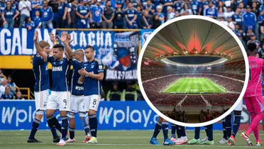 Foto: redes de Millonarios y Atlético de Madrid.