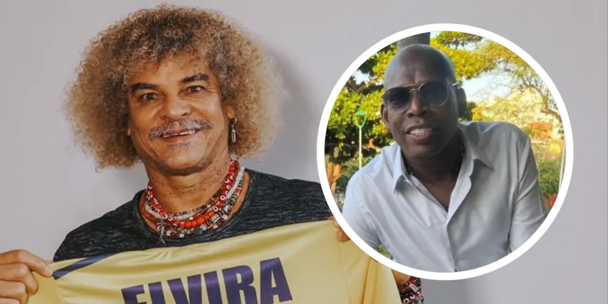 Foto: redes de Valderrama y Asprilla.