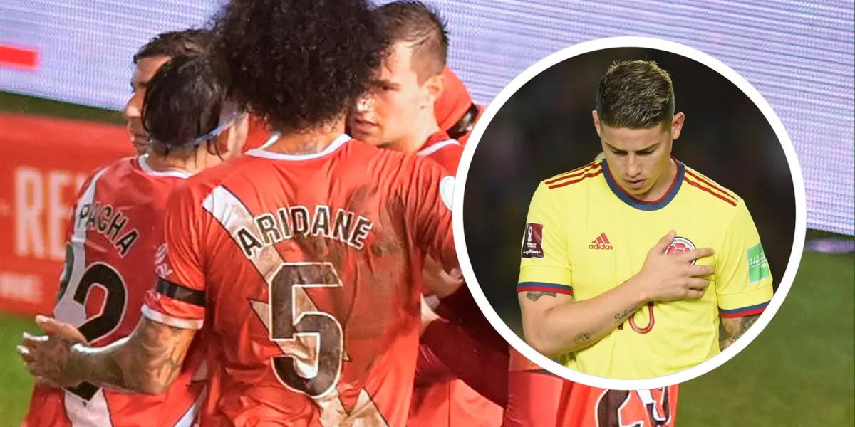 Foto: redes del Rayo Vallecano y James.