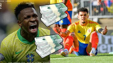 Foto: Selección Brasil Twitter / Luis Díaz Twitter