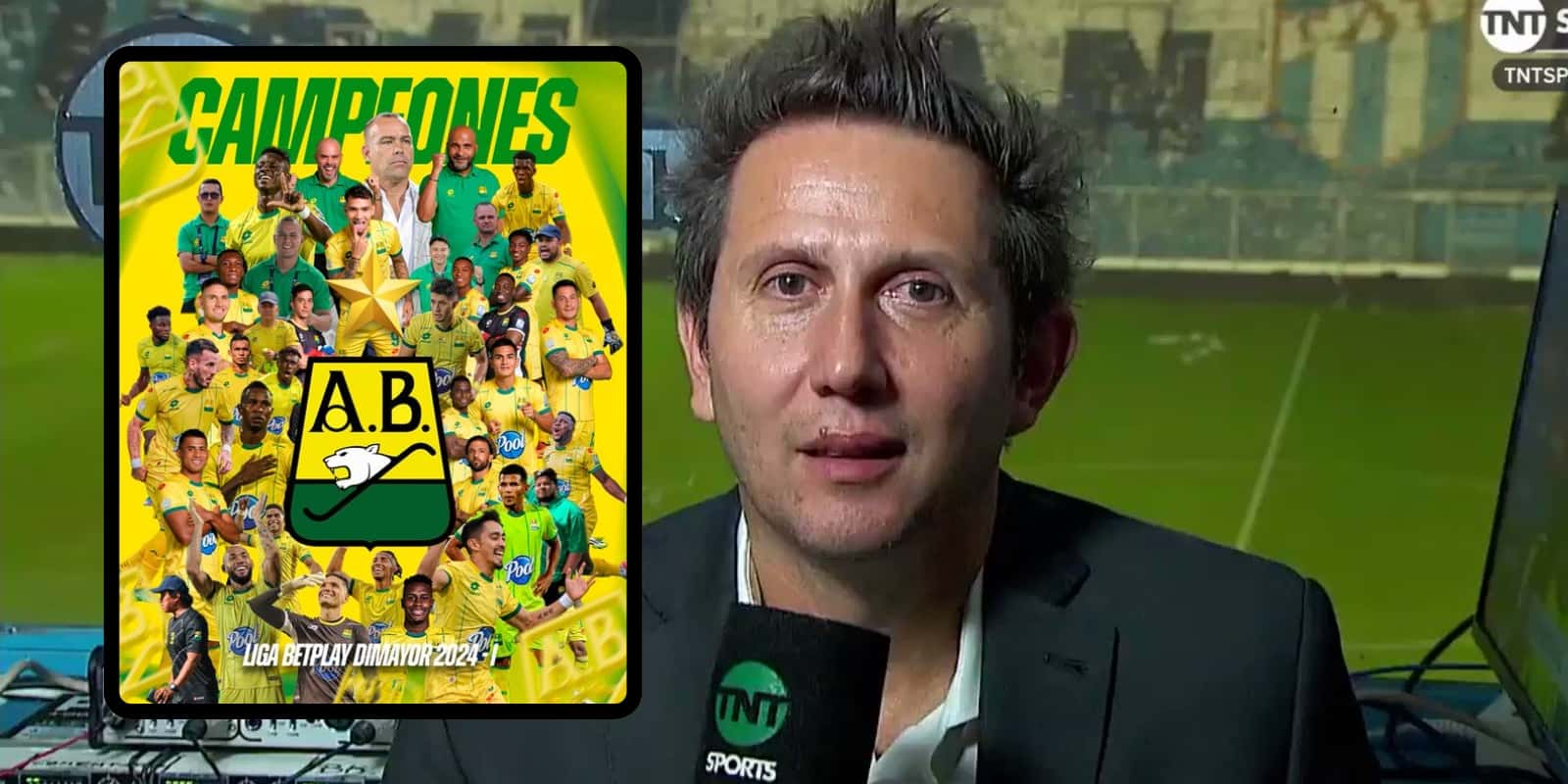 Foto: TNT Sports Argentina / Twitter Atlético Bucaramanga