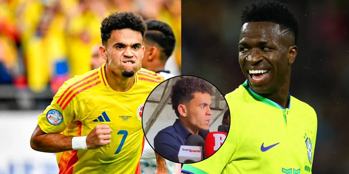 La respuesta de Luis Díaz cuando le preguntaron por el partido que se viene contra Brasil