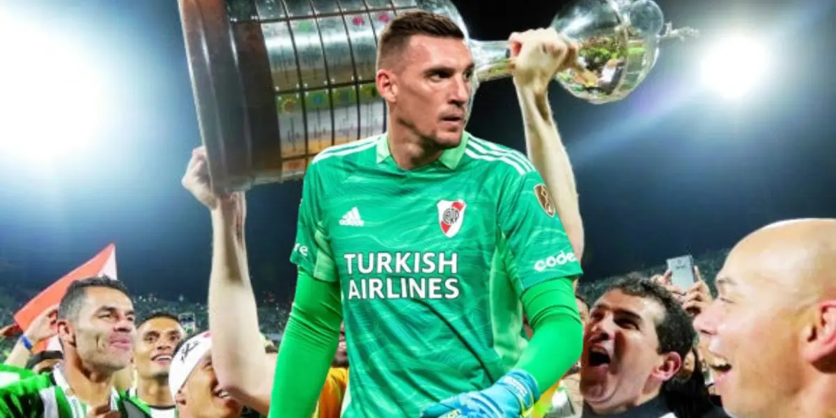 Franco Armani declaró sobre su llegada a Nacional en una entrevista.