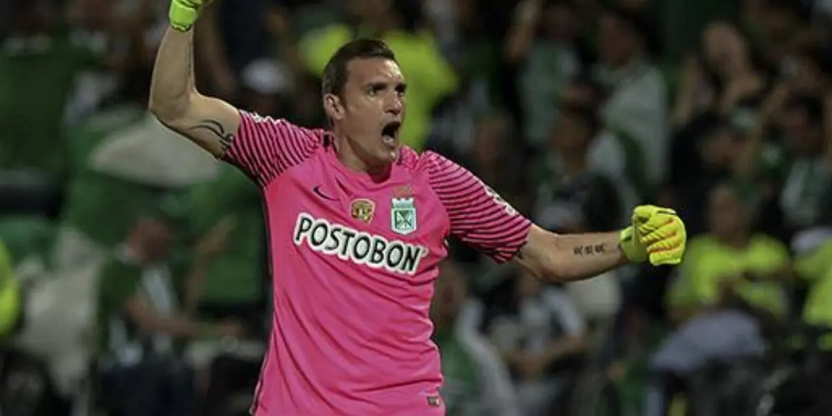 Franco Armani se quiere retirar en Atlético Nacional pero el proceso no sería tan sencillo, aunque hay una posibilidad.
