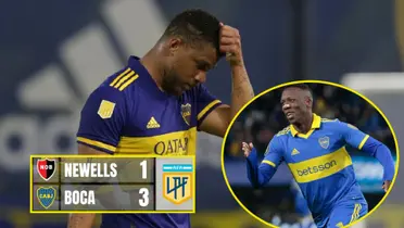 Frank Fabra con la camiseta de Boca Juniors