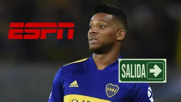 Frank Fabra con la camiseta de Boca Juniors de Argentina. FOTO: El Intransigente