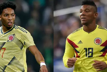Frank Fabra le pelea el puesto e incluso le va ganando a Johan Mojica, en la selección de Colombia y Carlos Queiroz lo observa.