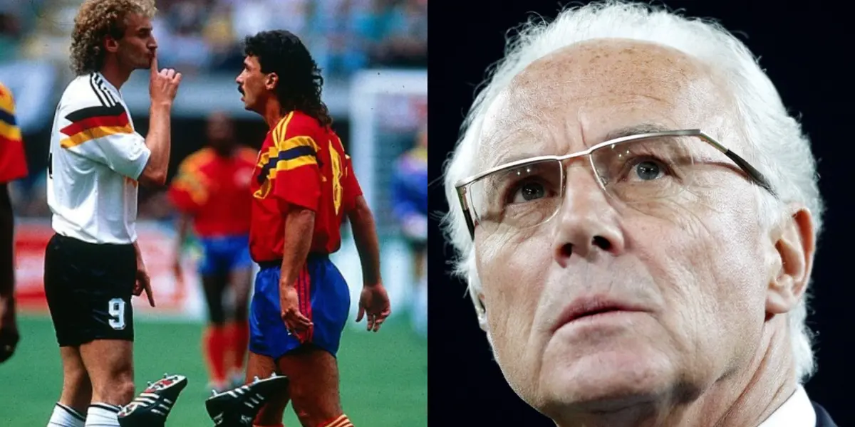 Franz Beckenbauer se refirió al futbol colombiano.