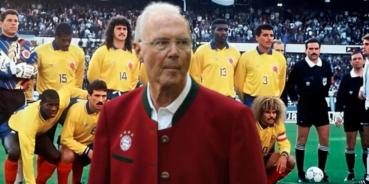 Franz Beckenbauer fue técnico de uno de los mejores futbolistas colombianos, vea quién fue