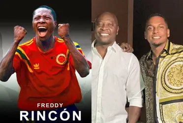 Freddy Rincon falleció hace casi un año y su hijo Sebastián Rincón lo recordó en una emotiva entrevista reciente.