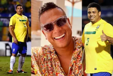 Fredy Guarín de Colombia estaría tan gordo como Ronaldo Nazario de Brasil.