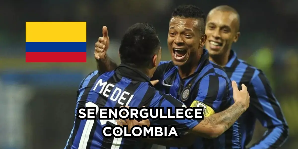 Fredy Guarín en el Inter de Milán. Foto tomada del portal Pulzo.