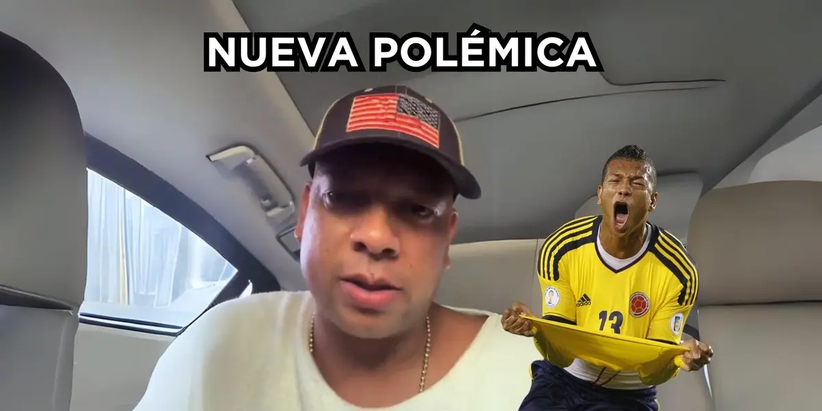Fredy Guarín en una nueva polémica personal en Colombia.