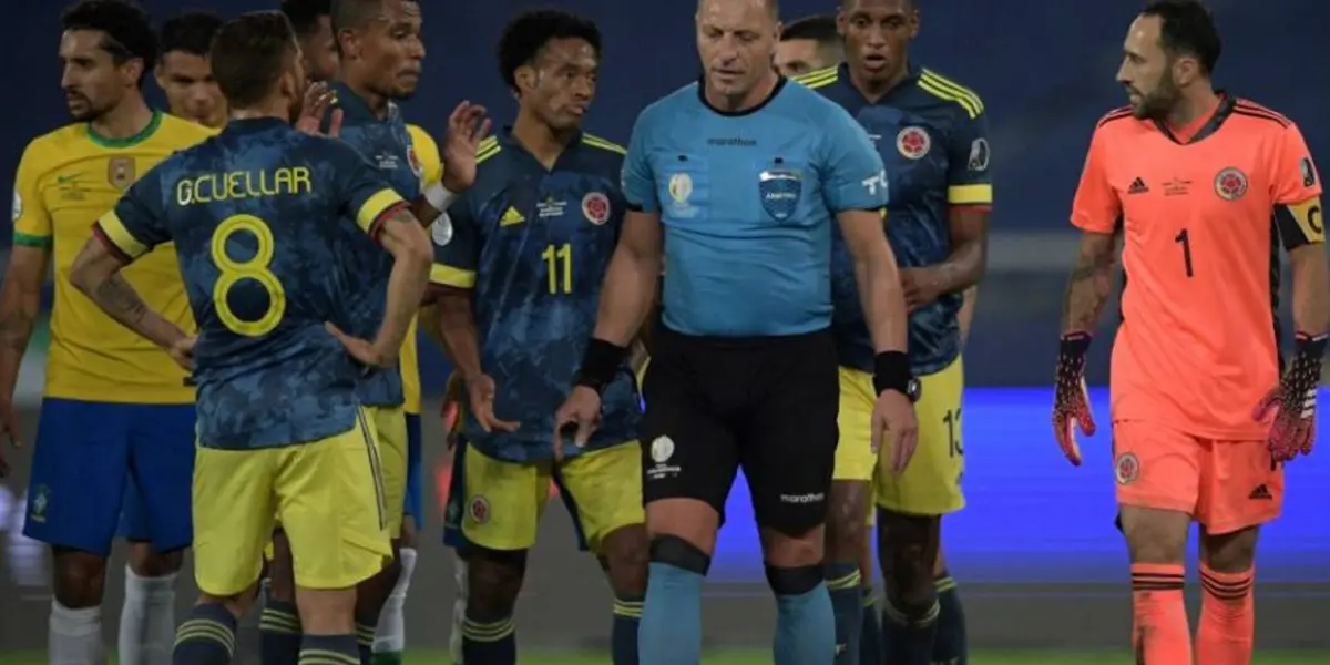 Frente a las acciones de Néstor Pitana en el Colombia Vs. Brasil, muchas figuras han expresado su opinión.