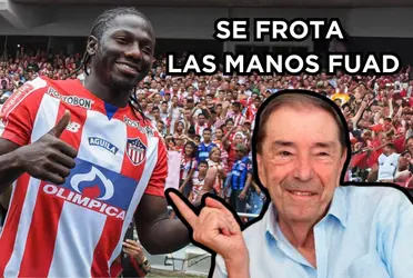 Fuad Char recibe en Junior FC la mejor noticia gracias a Yimmi Chará.