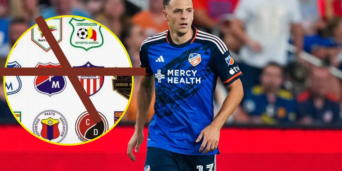 Fue borrado en la MLS y el sorpresivo destino de Santiago Arias y no es Colombia