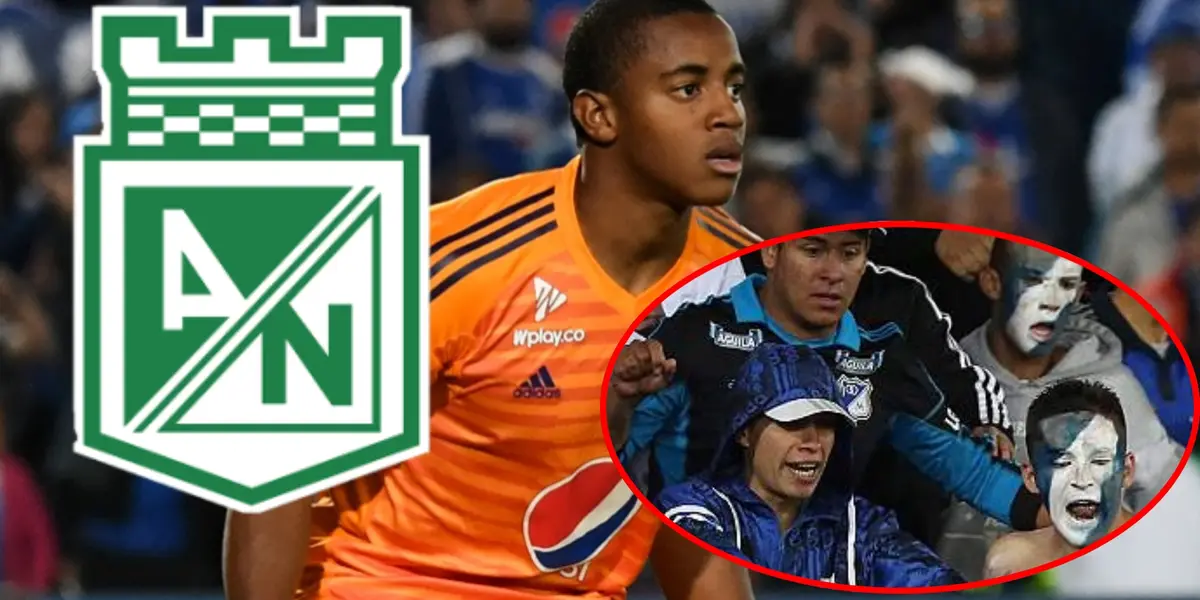 Furia en Millonarios y el autogol de Atlético Nacional fichando a Wuilker Fariñez