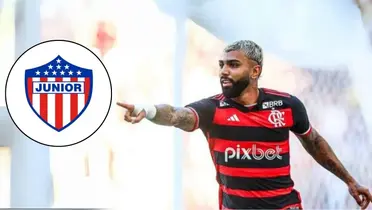 Gabigol jugador del Flamengo de Brasil