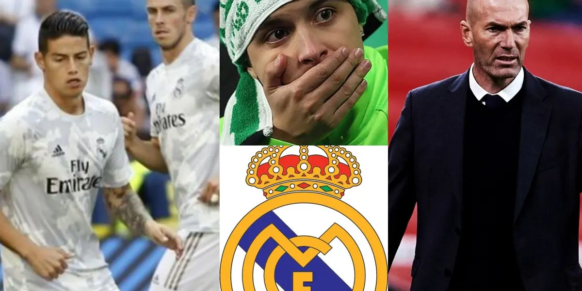 Gareth Bale no tuvo una buena relación con Zinedine Zidane al igual que James Rodríguez en el Real Madrid
