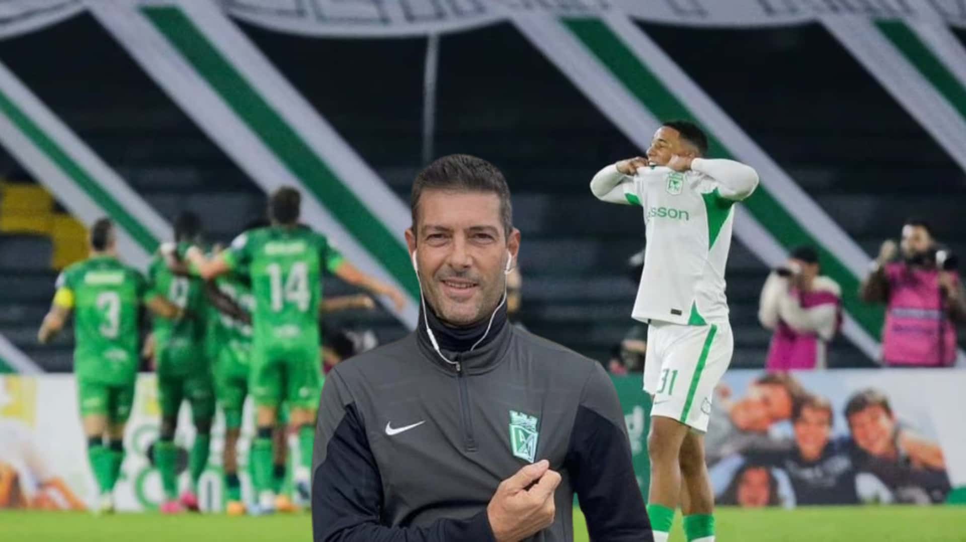 Gastón Pezutti y el fuerte mensaje que le dio a Atlético Nacional. El 'Verdolaga' no la ve. FOTO: El País