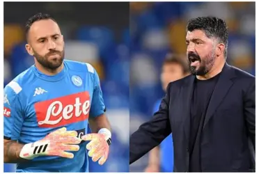 Gennaro Gattuso y David Ospina fueron los encargados de dejar a este jugador fuera de Napoli por este motivo