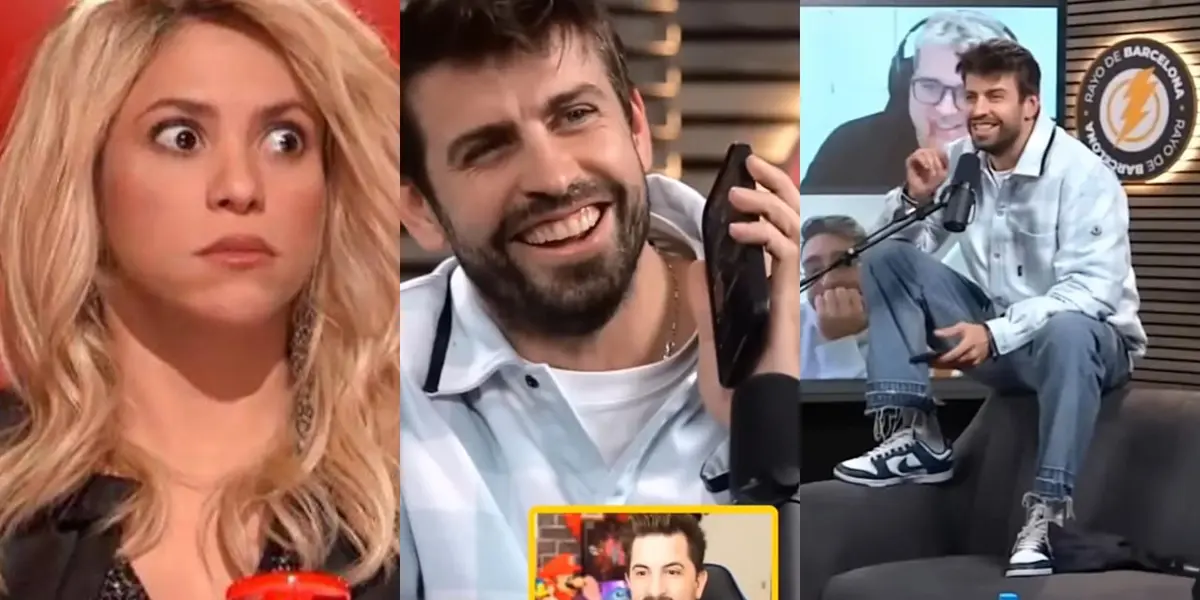 Gerard Piqué contraataca con relación al tema musical que le lanzó su ex esposa Shakira.
