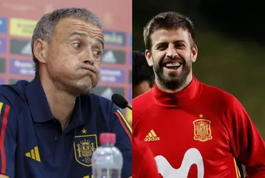 Gerard Piqué quiere ir al Mundial de Qatar 2022 y Luis Enrique aún no le levanta el pulgar de forma definitiva.