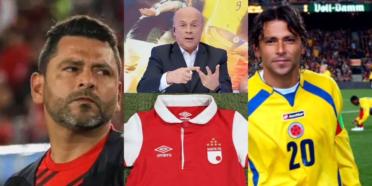 Gerardo Bedoya nuevo entrenador del Club Independiente Santa Fe.