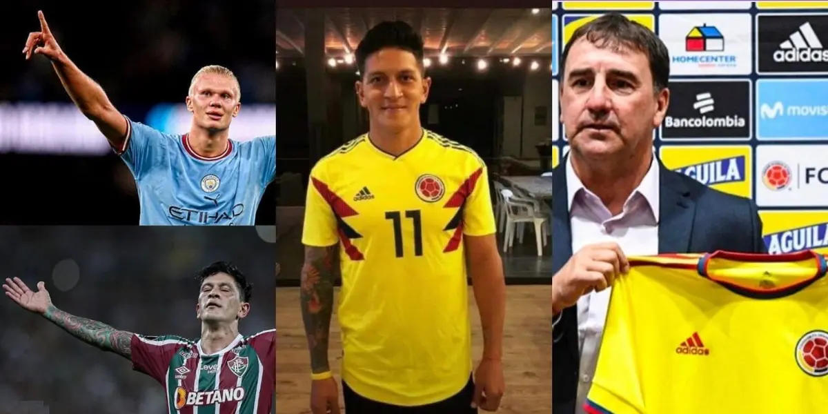 Germán Cano tiene la misma marca de goles que Erling Haaland y no deja de sonar para la Selección Colombia de Néstor Lorenzo.