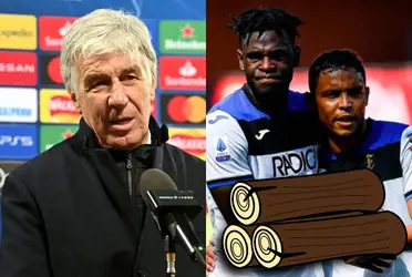 Gian Piero Gasperini en el Atalanta le mandó un mensaje directo a Duván Zapata y a Luis Muriel.