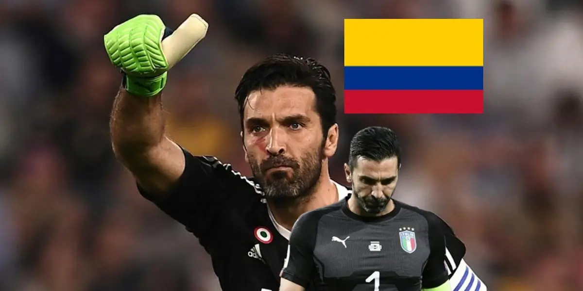 Gianluigi Buffón oficialmente se retiró del fútbol, hay un colombinao que admira y respeta.