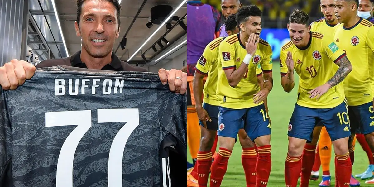 Gianluigi Buffon tiene una profunda admiración y respeto por un jugador que pasó por la Selección Colombia.
