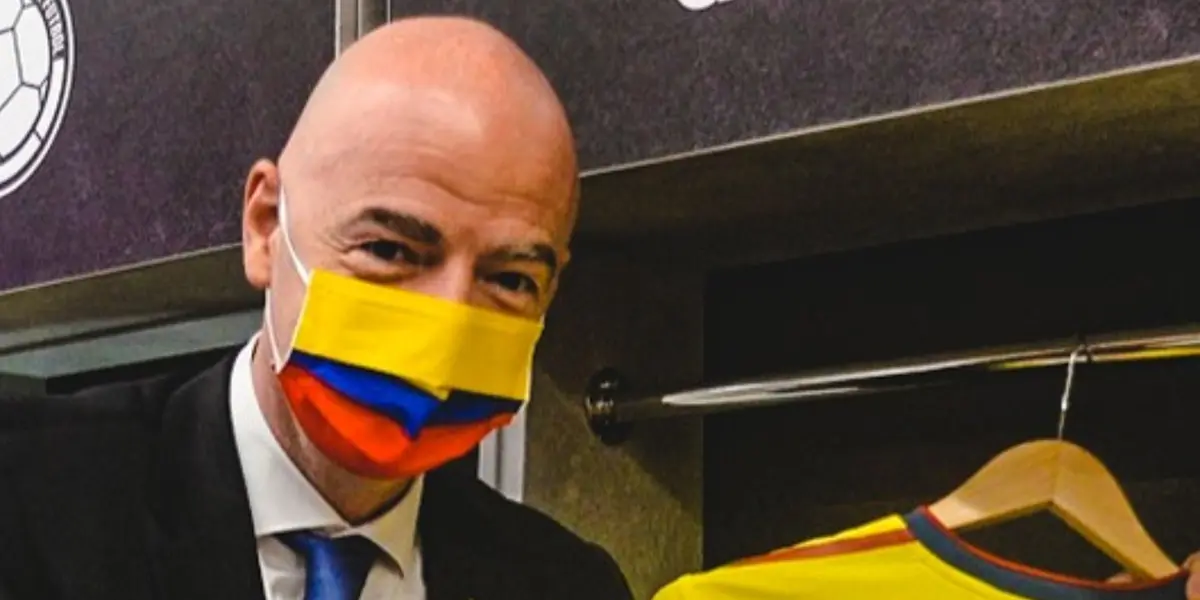 Gianni Infantino quien es el actual presidente de la FIFA; está de visita en Barranquilla para un importante acto, no se aguantó para confesar cuál es su jugador favorito en Colombia.