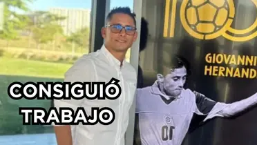 Giovanni Hernández consiguió un nuevo trabajo. Foto de Giovanni tomada de Instagram @_giofficial10.